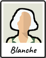 Blanche retrato