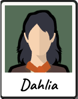 Dahlia retrato