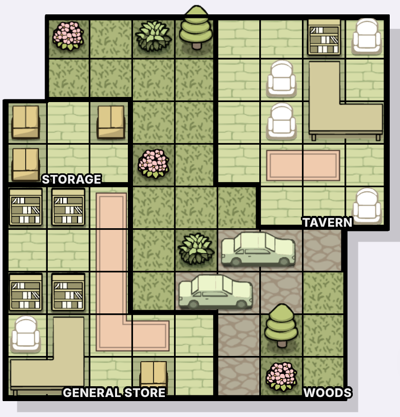 偏远村庄 棋盘截图
