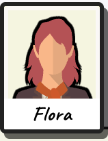 Flora 肖像