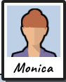 Monica retrato