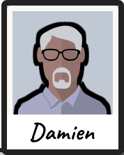 Damien retrato