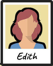 Edith retrato
