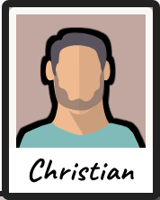 Christian retrato
