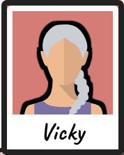 Vicky retrato