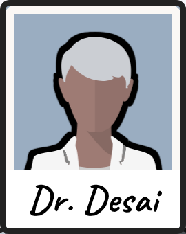 Dr. Desai retrato