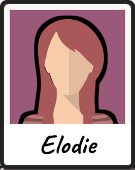 Elodie retrato