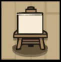 Easel ボードオブジェクトアイコン