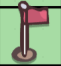 Flag board object icon