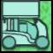 Golf Cart ボードオブジェクトアイコン