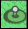 Golf Tee ボードオブジェクトアイコン