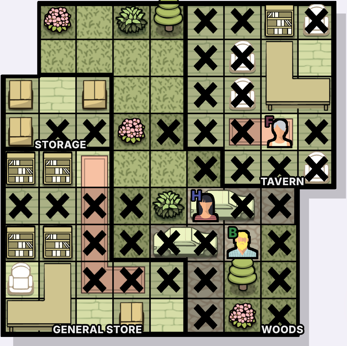 辺境の村 step 4