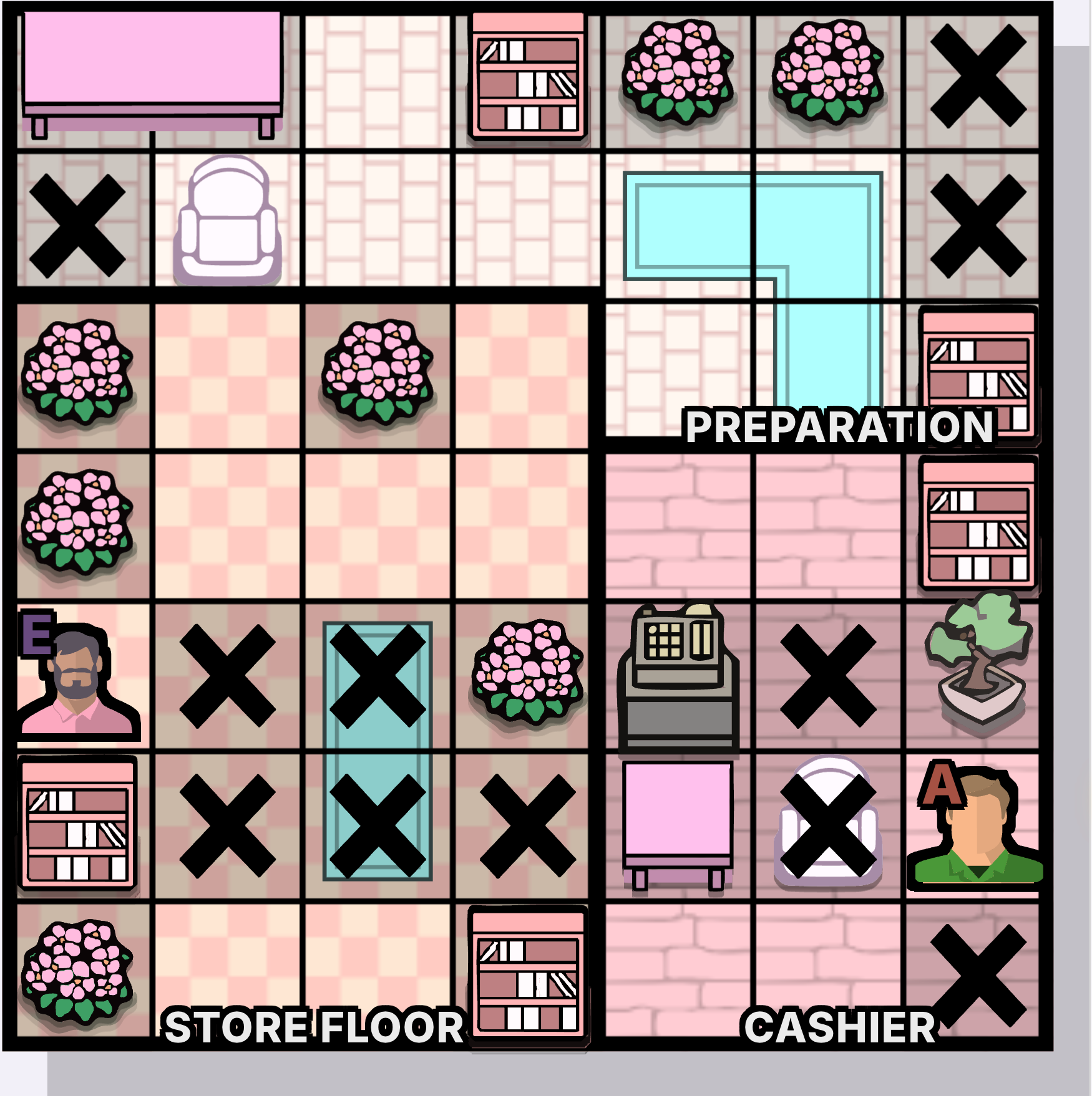 花屋 step 2