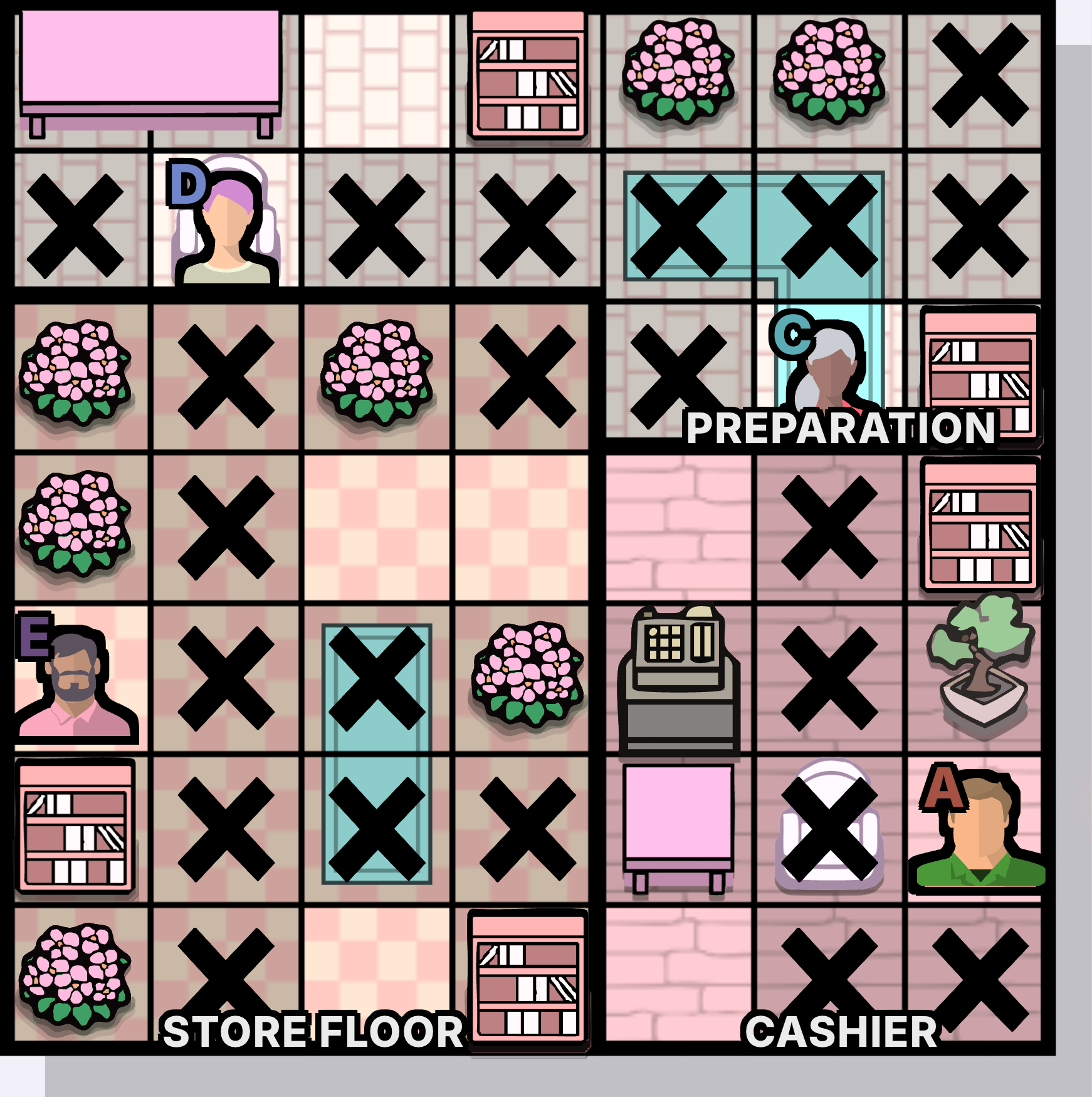 花屋 step 4